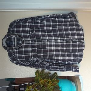 Men's Faded Glory 2XL Long Sleeve button up Plaid Flannel Shirt